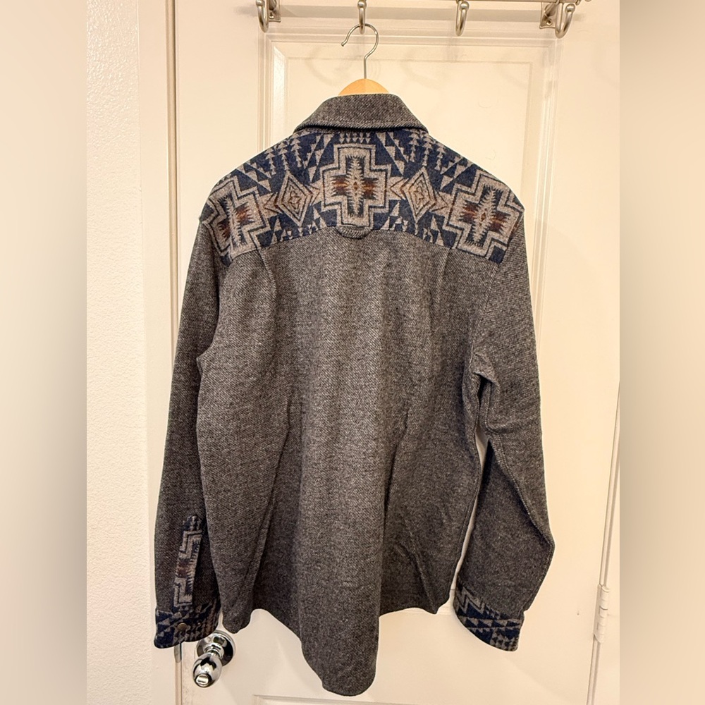 Pendleton Black and Gray Wool Jacket NWT - image 2